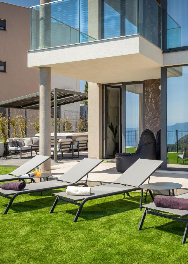 Royal Hilltop Residence Labin  Esterno foto